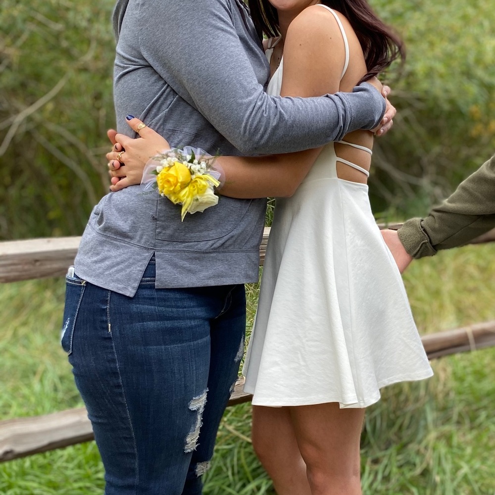 White Cocktail/Hoco dress